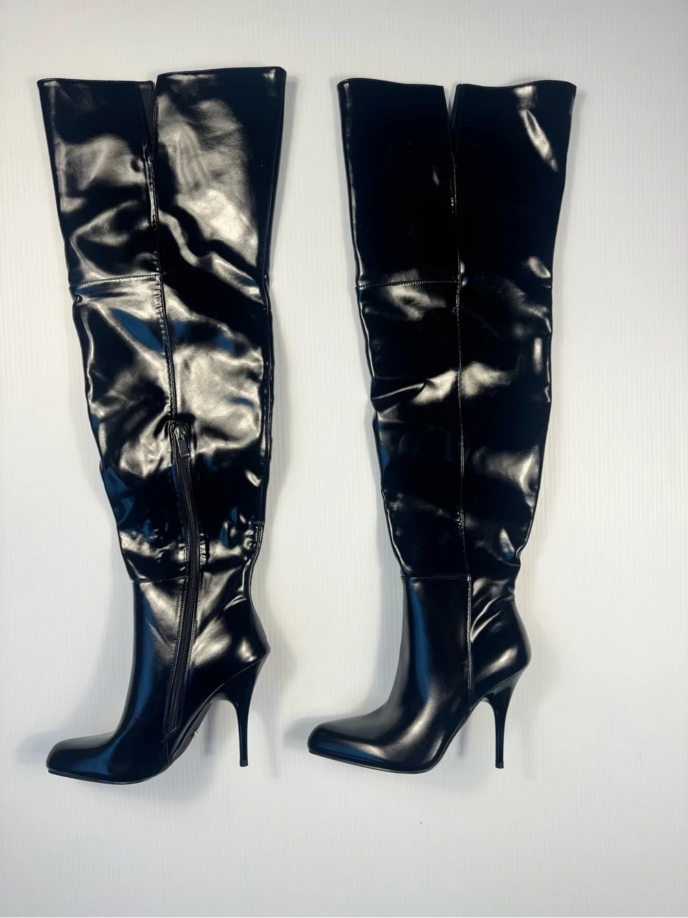 Azalea Wang Sunshine Black Over-the-Knee Boots – NIB